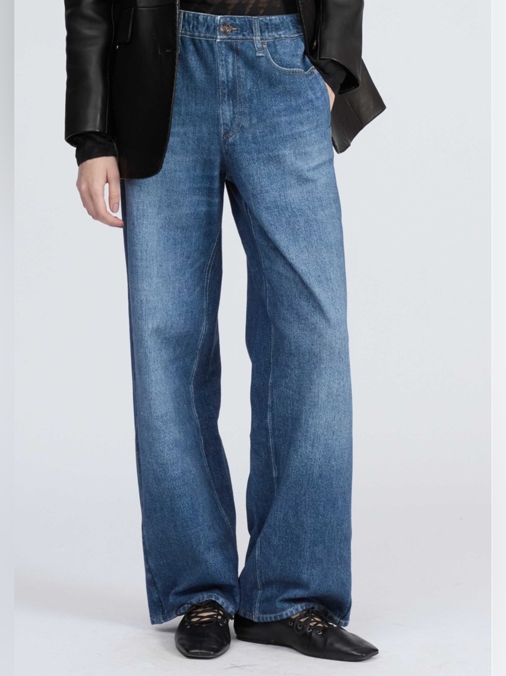 RAG & BONE Miramar wide leg jean